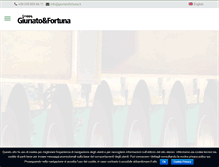 Tablet Screenshot of giuriatofortuna.it